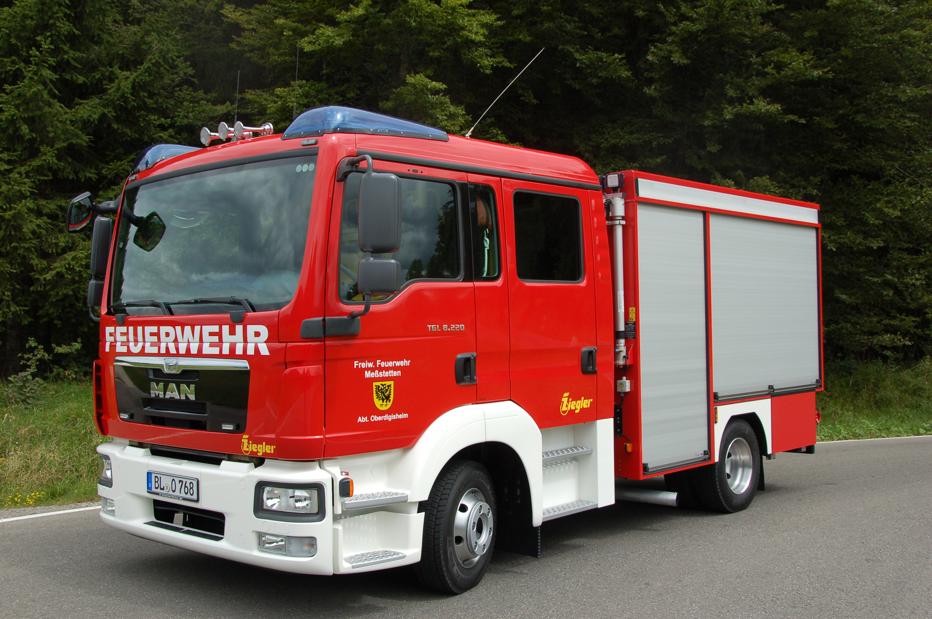 Fahrzeueg Feuerwehr Oberdigisheim