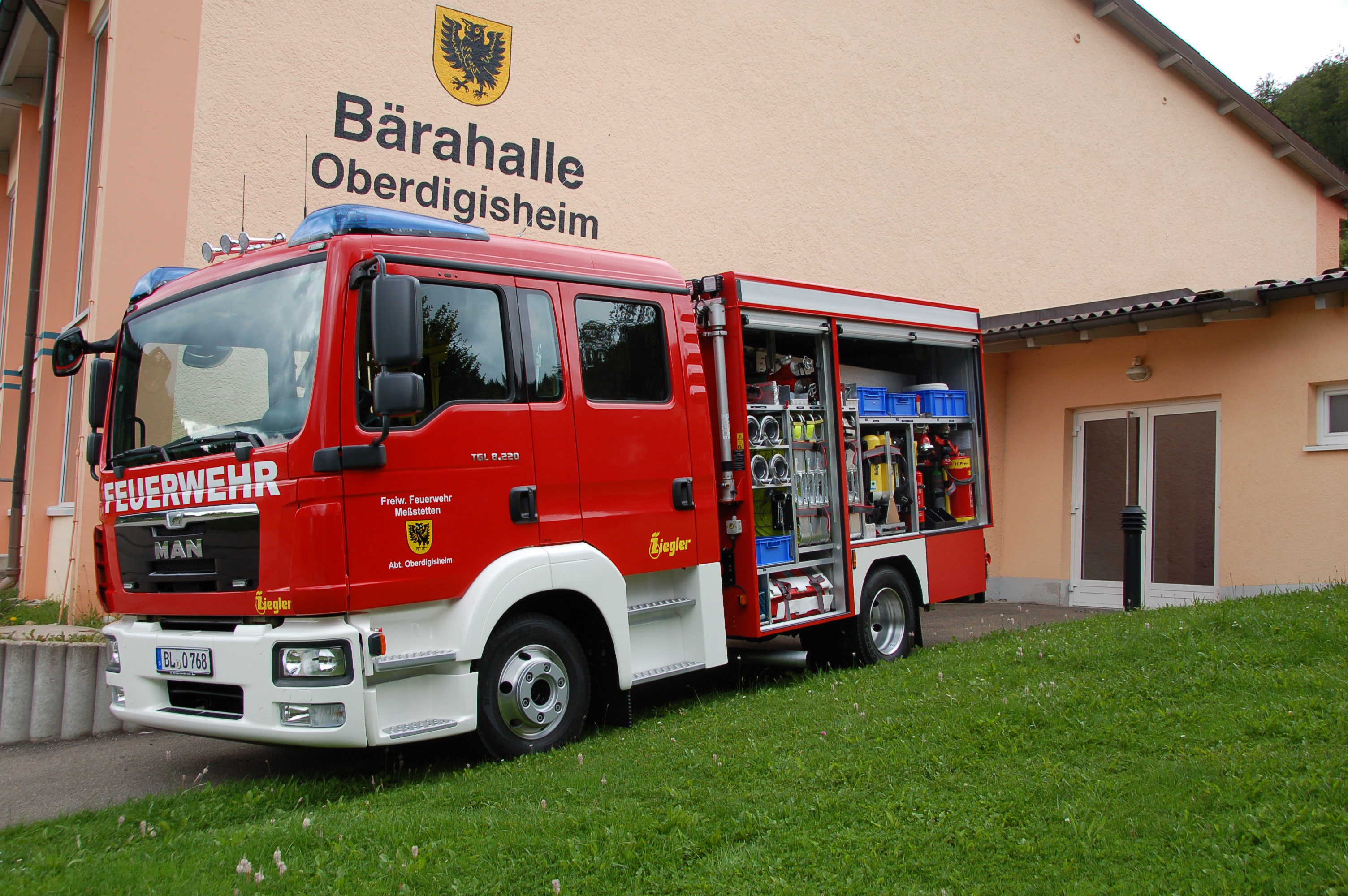 Fahrzeueg Feuerwehr Oberdigisheim